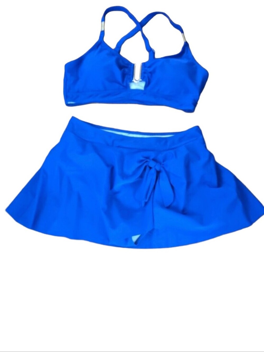 SheCurve Royal Blue Two-Piece Swim Set
